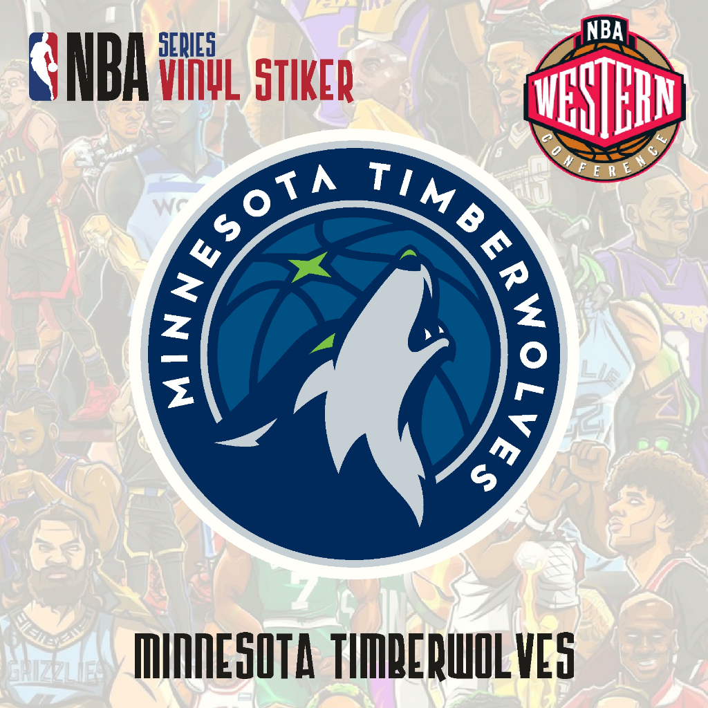 

Stiker Cutting NBA Minessota Timberwolves ( Vinyl )