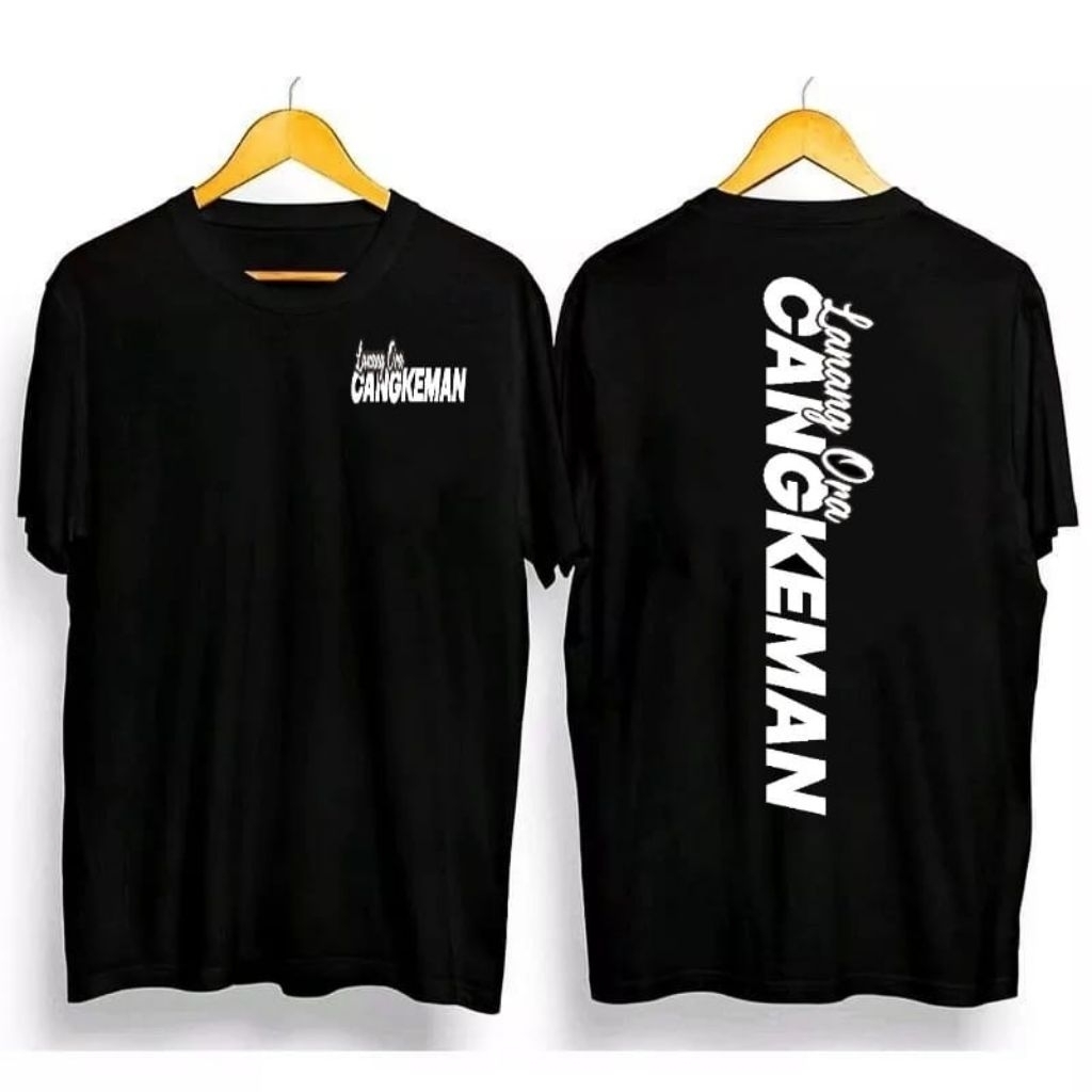 kaos kata kata jawa lanang cangkeman kaos cattun prenium cowok cewek