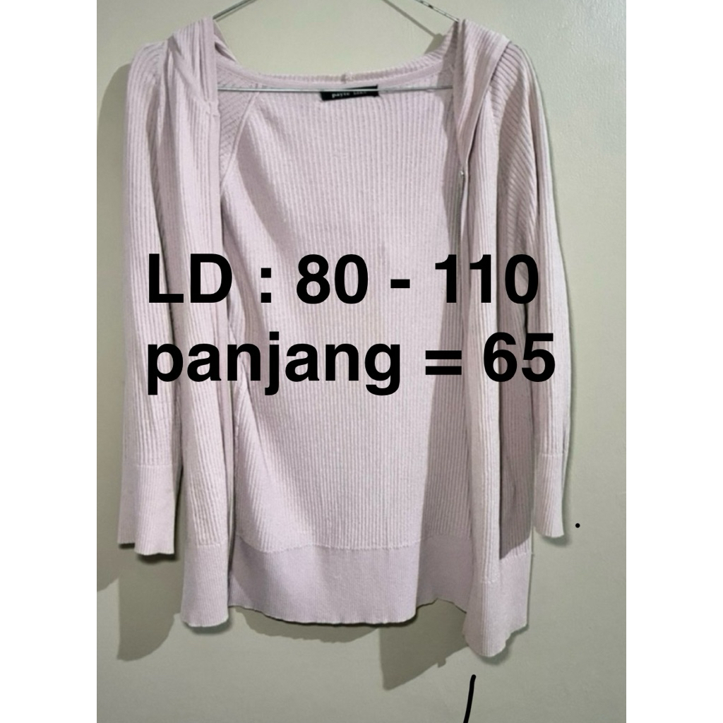 Jaket Rajut Korean Style (PreLove)