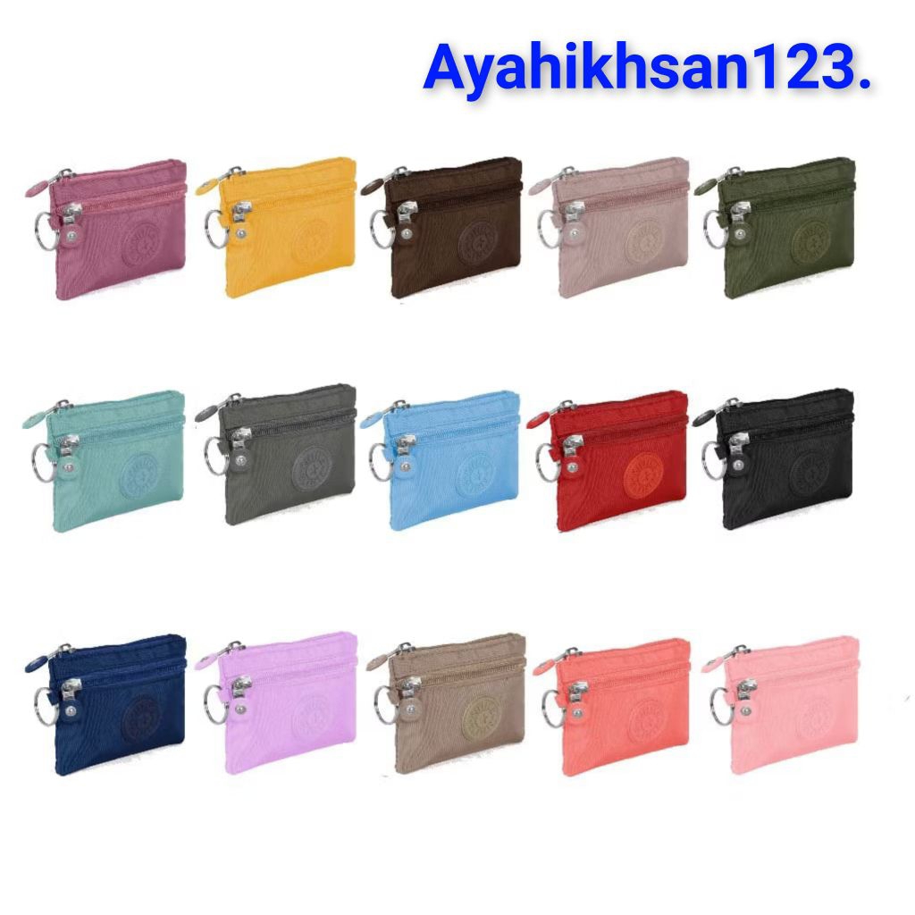 DOMPET WANITA/PEREMPUAN  koin/kartu/hp resleting 2
