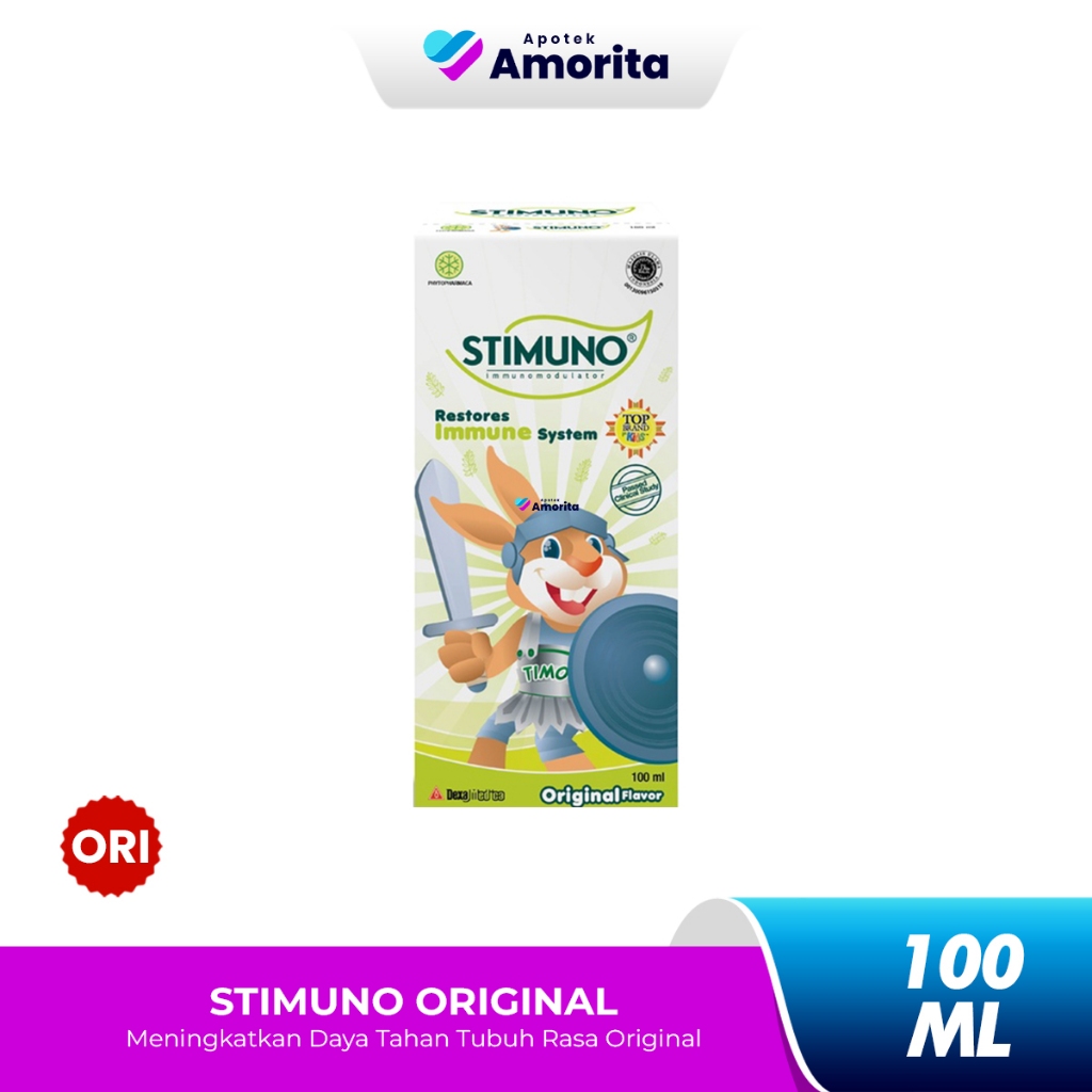 Stimuno Sirup Vitamin Anak Rasa Original isi 100 ml