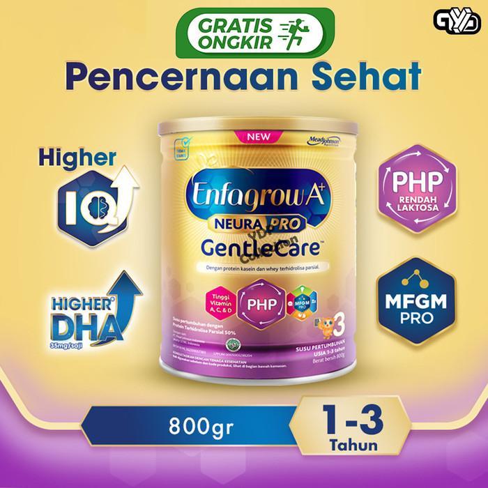 

Susu Enfagrow A+ Gentle Care 800 Gram (1-3 Tahun)