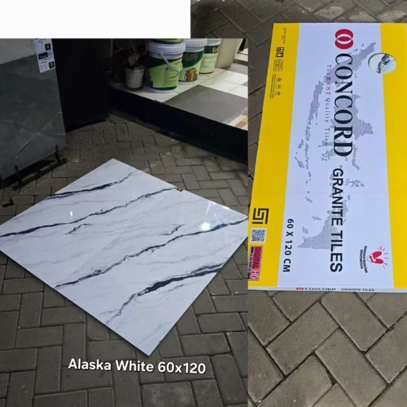 Granit 60x120 Alaska white Glossy