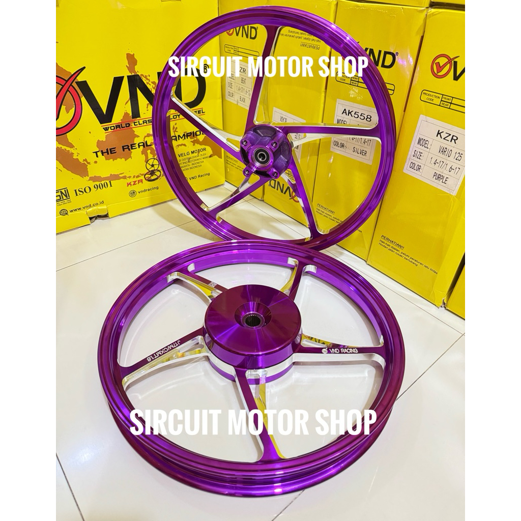 VELG VND RACING KZR RING 17 / BEAT / VARIO 150 / SCOOPY / VARIO 125 / VARIO 110 / VELG VND KZR RING 
