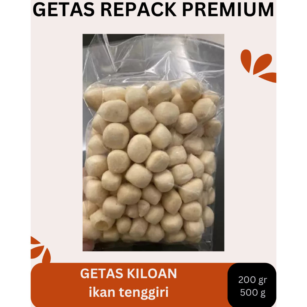 

GETAS IKAN TENGGIRI KILOAN repack kualita premium asli palembang 200gr 500 gr