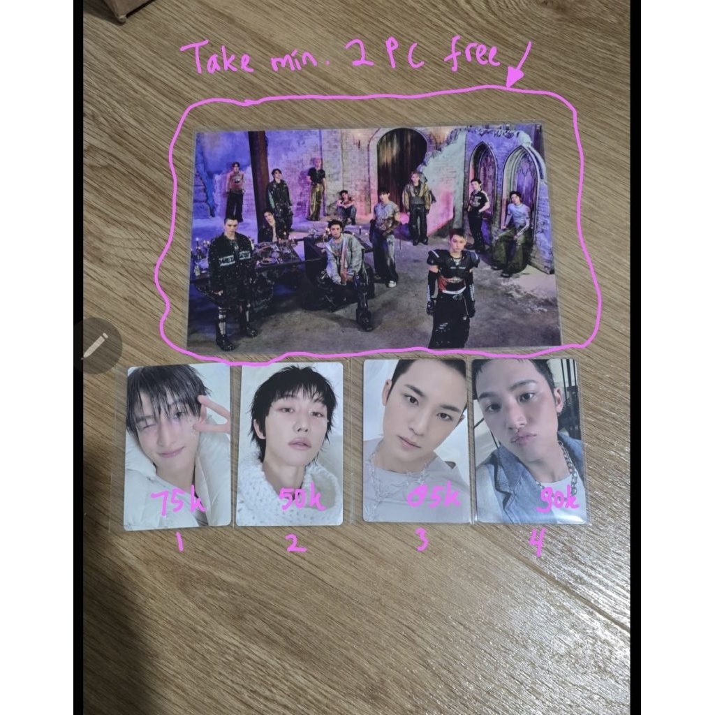 [READY INA]POB Seventeen Happy Burstday Photocard Mingyu DK The8 BSS TELEPARTY Photocard Original