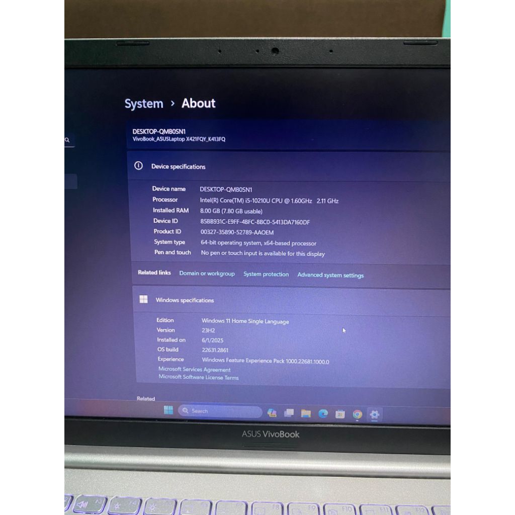 asus vivobook K413F