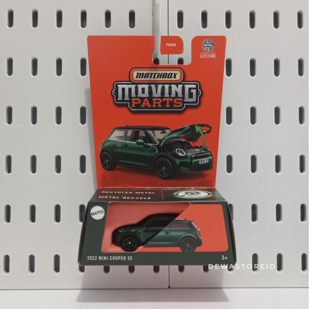 Matchbox Moving Parts 2022 Mini Cooper SE
