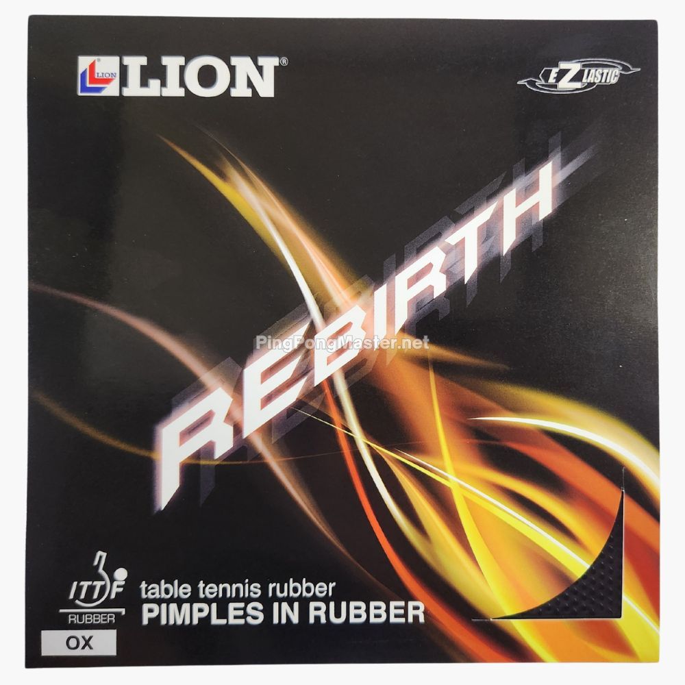 RB Lion Rebirth OX Medium Pips-Out - Karet Pingpong Bet Tenis Meja Bintik Semi