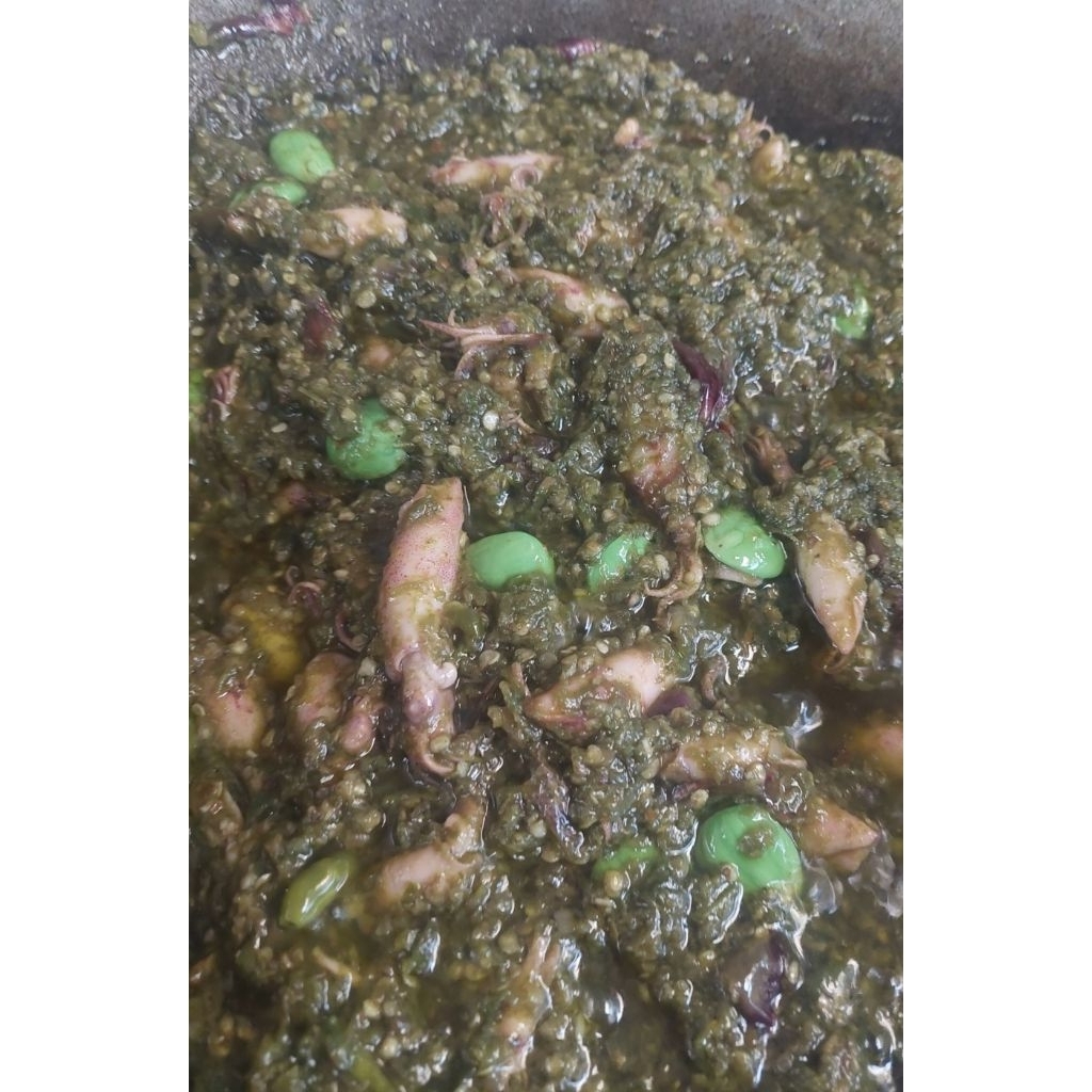 

sambel cumi pete cabe ijo