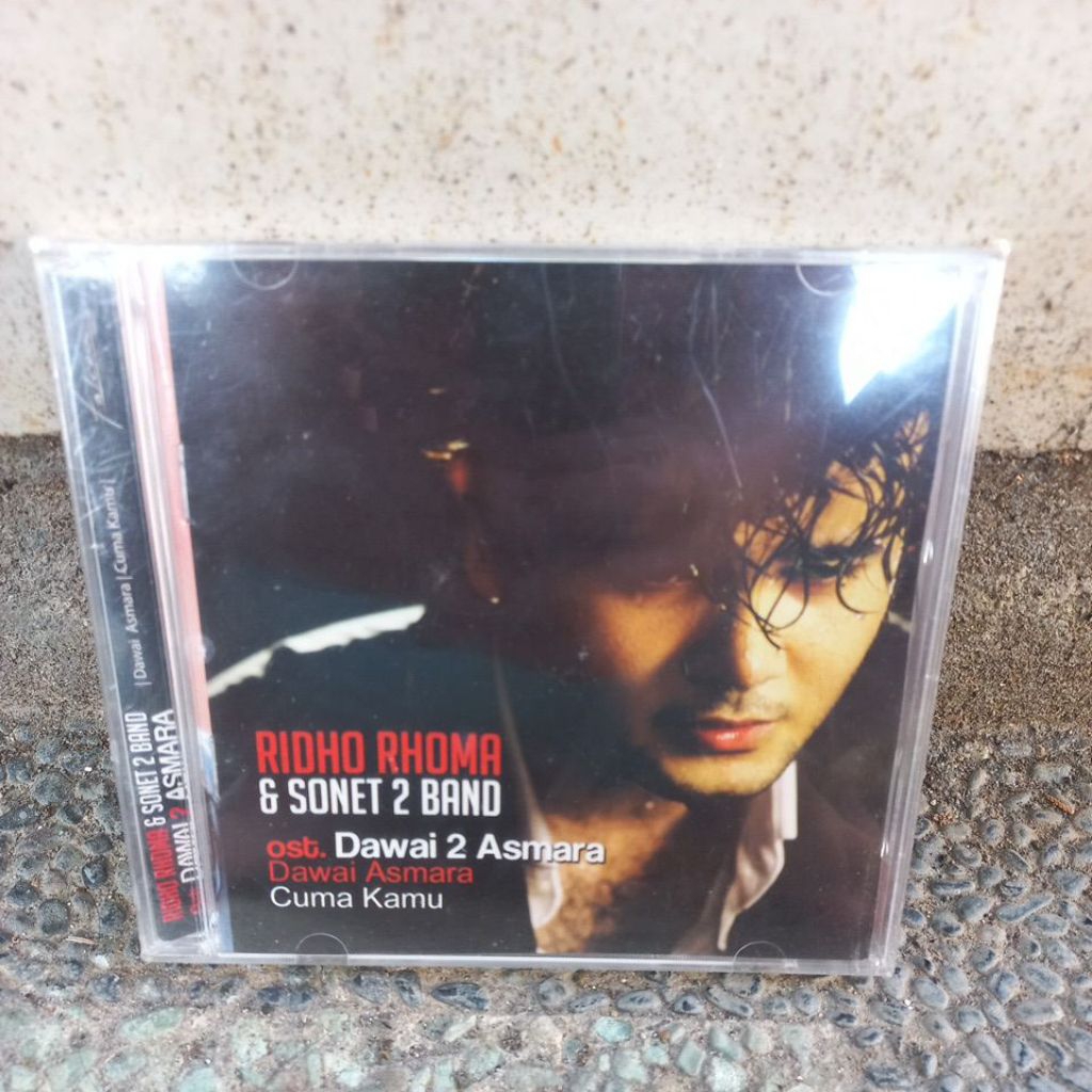 cd musik ridho rhoma & sonet 2 band - ost dawai  asmara album