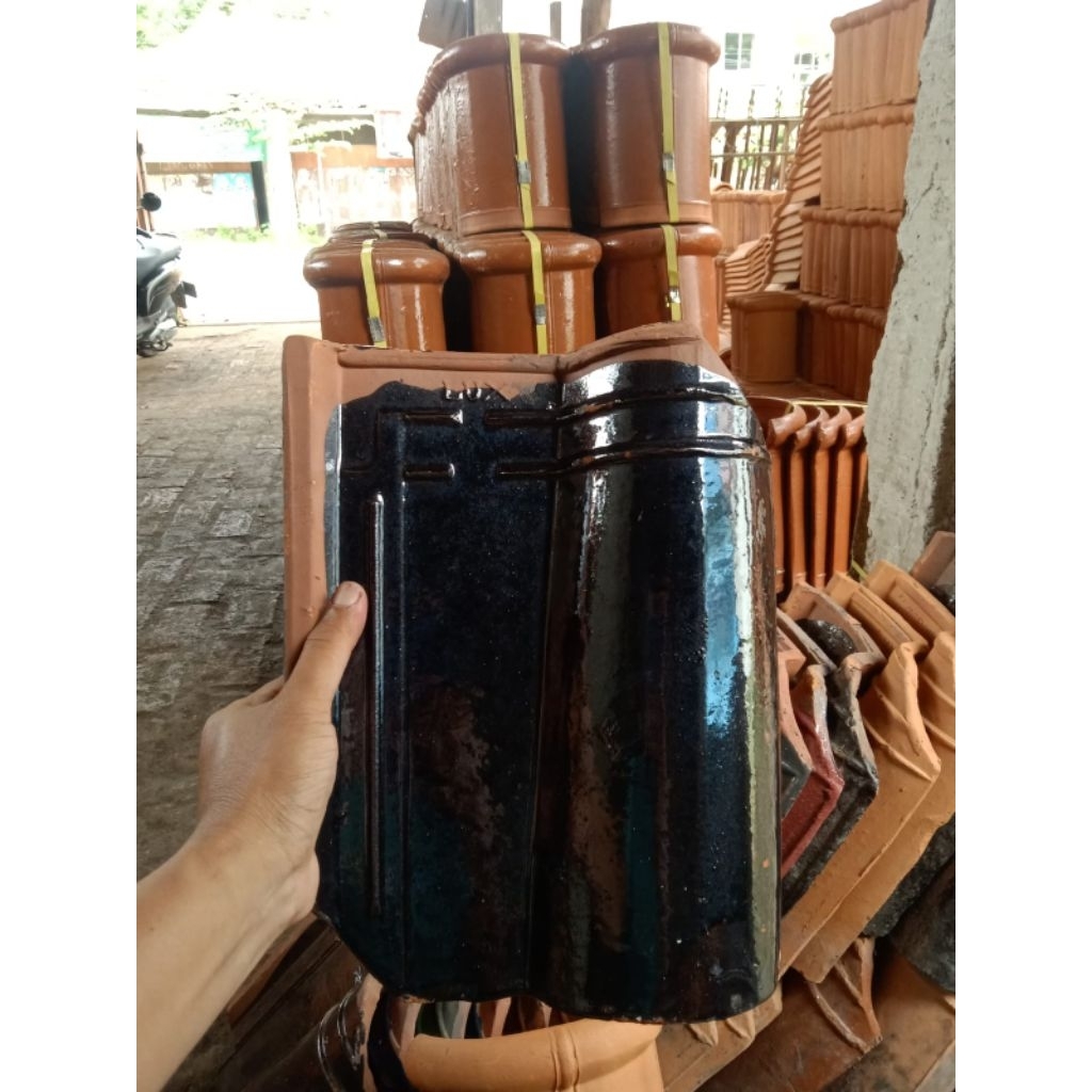 Genteng keramik Am Mubarok jatiwangi