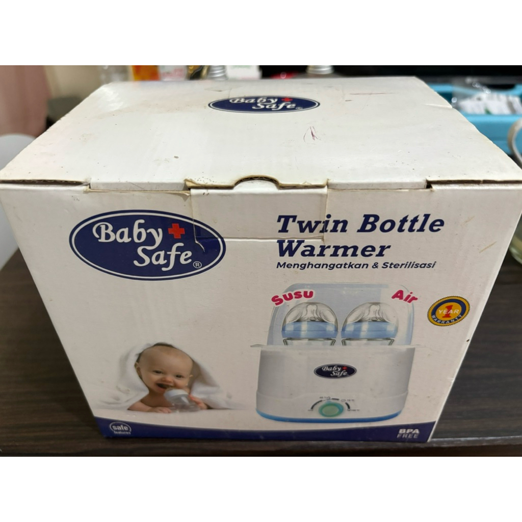 Baby Safe Twin Bottle Warmer