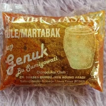 

BUMBU MASAK GULE/MARTABAK CAP GENUK