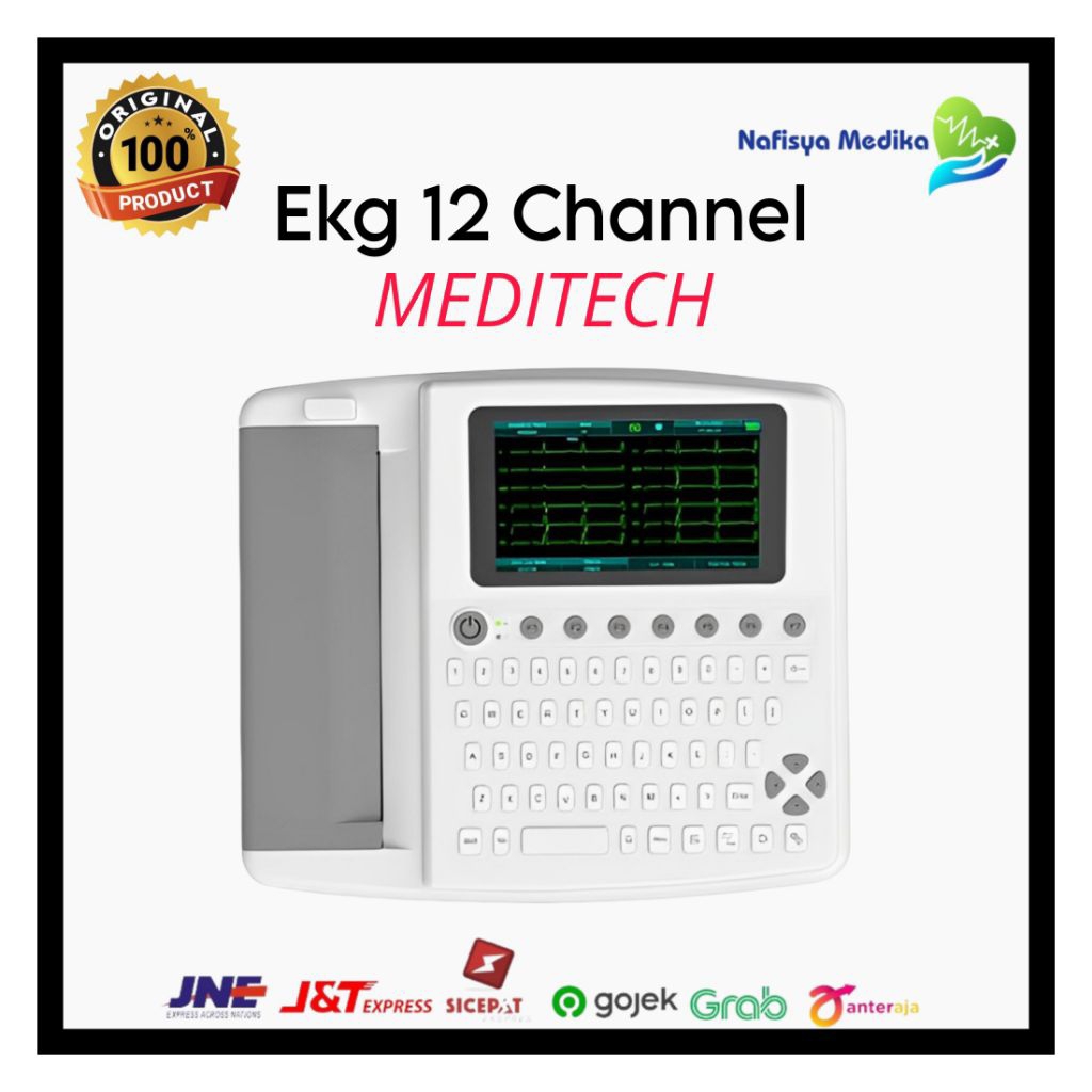 Ekg 12 Channel Meditech - Electrodiograph 12 Channel Meditech Alat Rekam Jantung