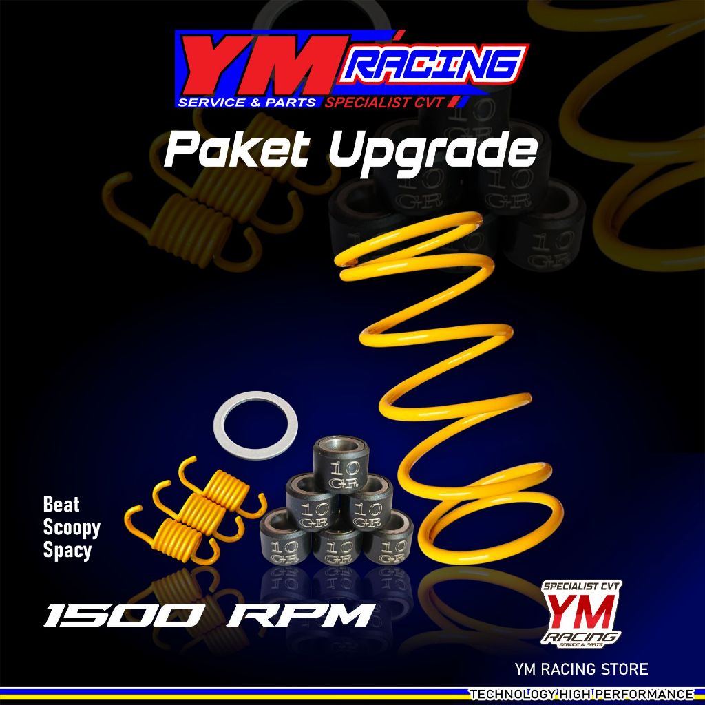 PAKET KIRIAN BEAT FI / PAKET UPGRADE CVT BEAT FI 1500 RPM | PAKET UPGRADE CVT 1500RPM BEAT ESP [ PAK