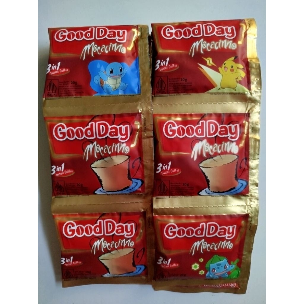 

KOPI GOODDAY MOCACHINO GOODDAY MERAH 1 BAG ( 10 X 20GR )