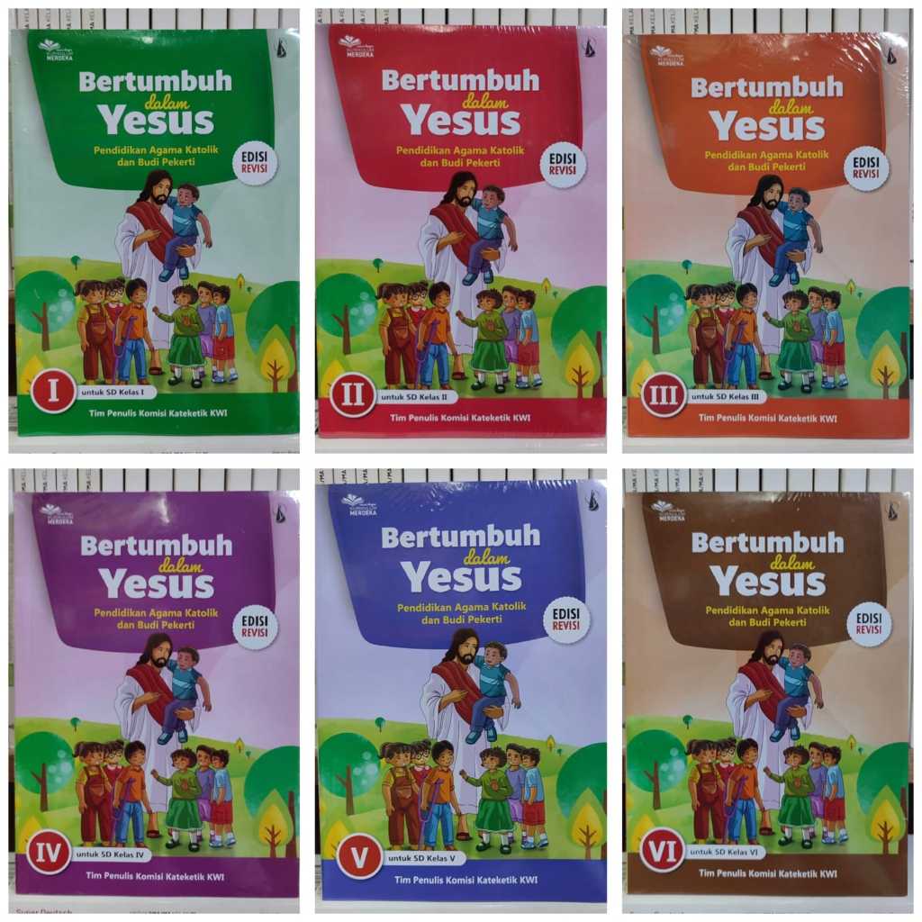 Buku Pendidikan Agama Katolik SD Kanisius Kurikulum Merdeka