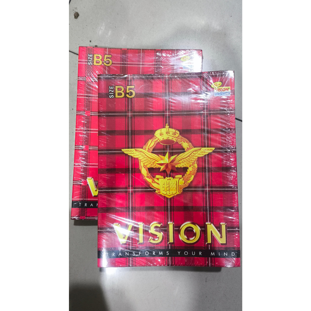 

BUKU TULIS VISION 36 LEMBAR BOXY PAPER STATIONARY >>DISARANKAN PAKAI BUBBLE WRAP APABILA PESAN INGIN AMAN >>