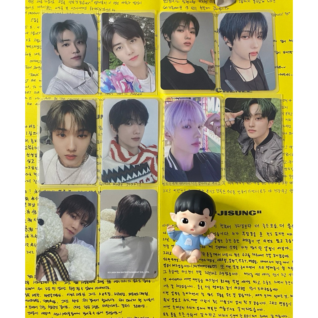 PHOTOCARD OFFICIAL PC NCT pc jaemin candy jaemin hello future jisung istj jisung istj gigit tali jis