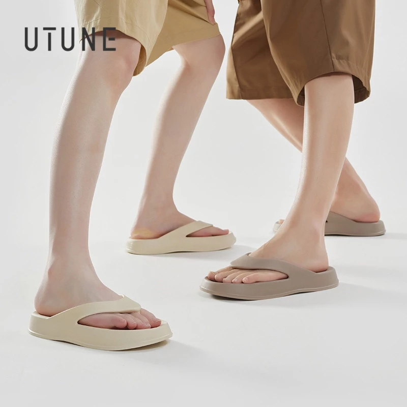 UTUNE [Penjualan Langsung] [Penjualan Spesial Produk Baru] Sandal Jepit Travel Antiselip Deodoran Ny