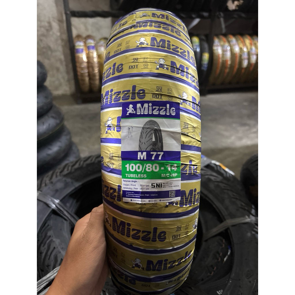 MIZZLE M 77 100/80 RING 14 TUBELESS