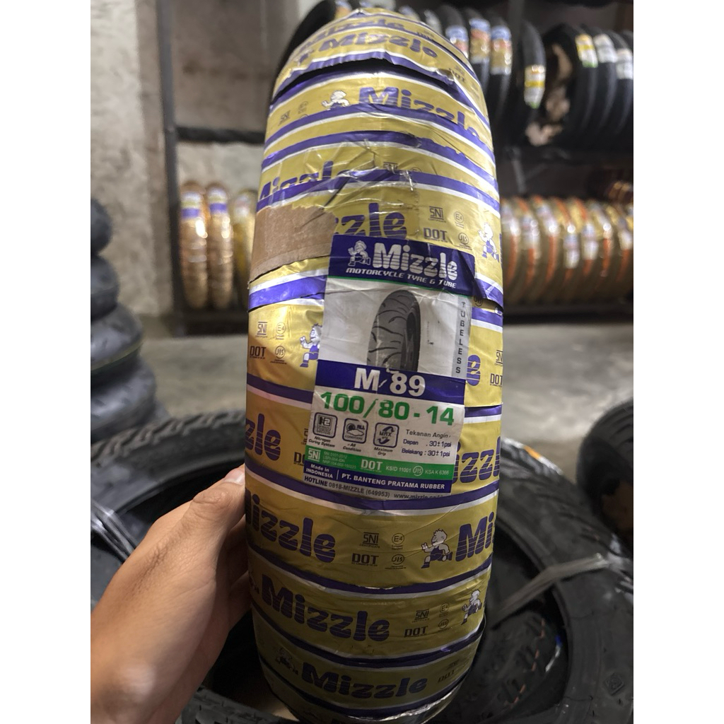 MIZZLE M 89 100/80 RING 14 TUBELESS
