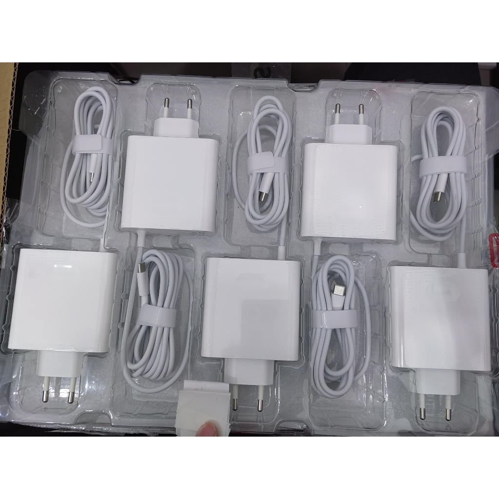 Charger Laptop Huawei 65W (Kabel sudah Menempel)
