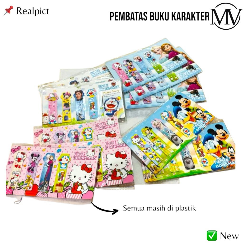 

Pembatas Buku 4 Karakter 1 set