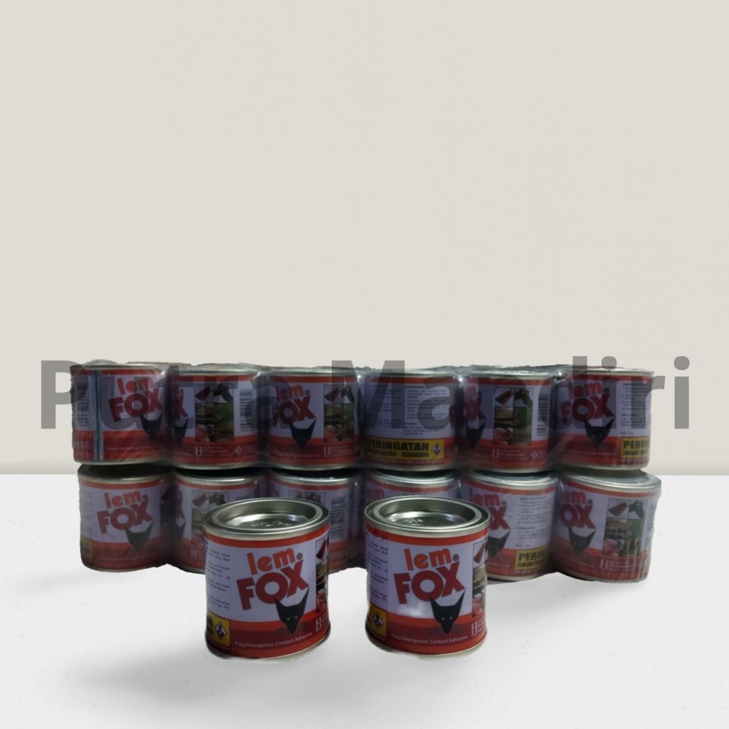 

Lem fox kaleng / lem kuning serbaguna, 70g