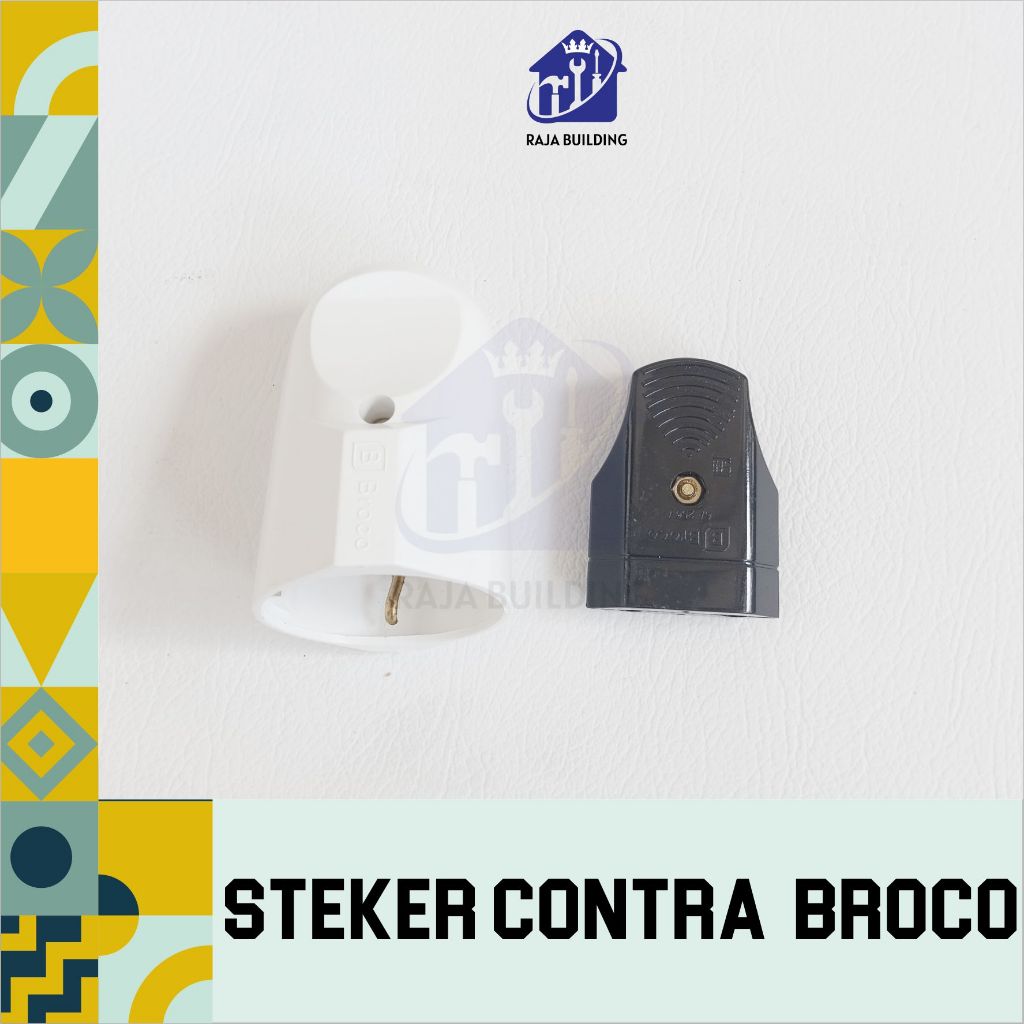 STEKER CONTRA ARDE BROCO/STEKER CONTRA MINI GEPENG BROCO HITAM/STEKER MALE FEMALE GROUND/STEKER SAMB