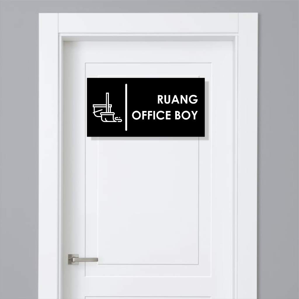 

PAPAN AKRILIK NAMA NAMA RUANGAN KERJA / NAMA NAMA RUANGAN CUSTOM BY ZAMZA ACRYLIC