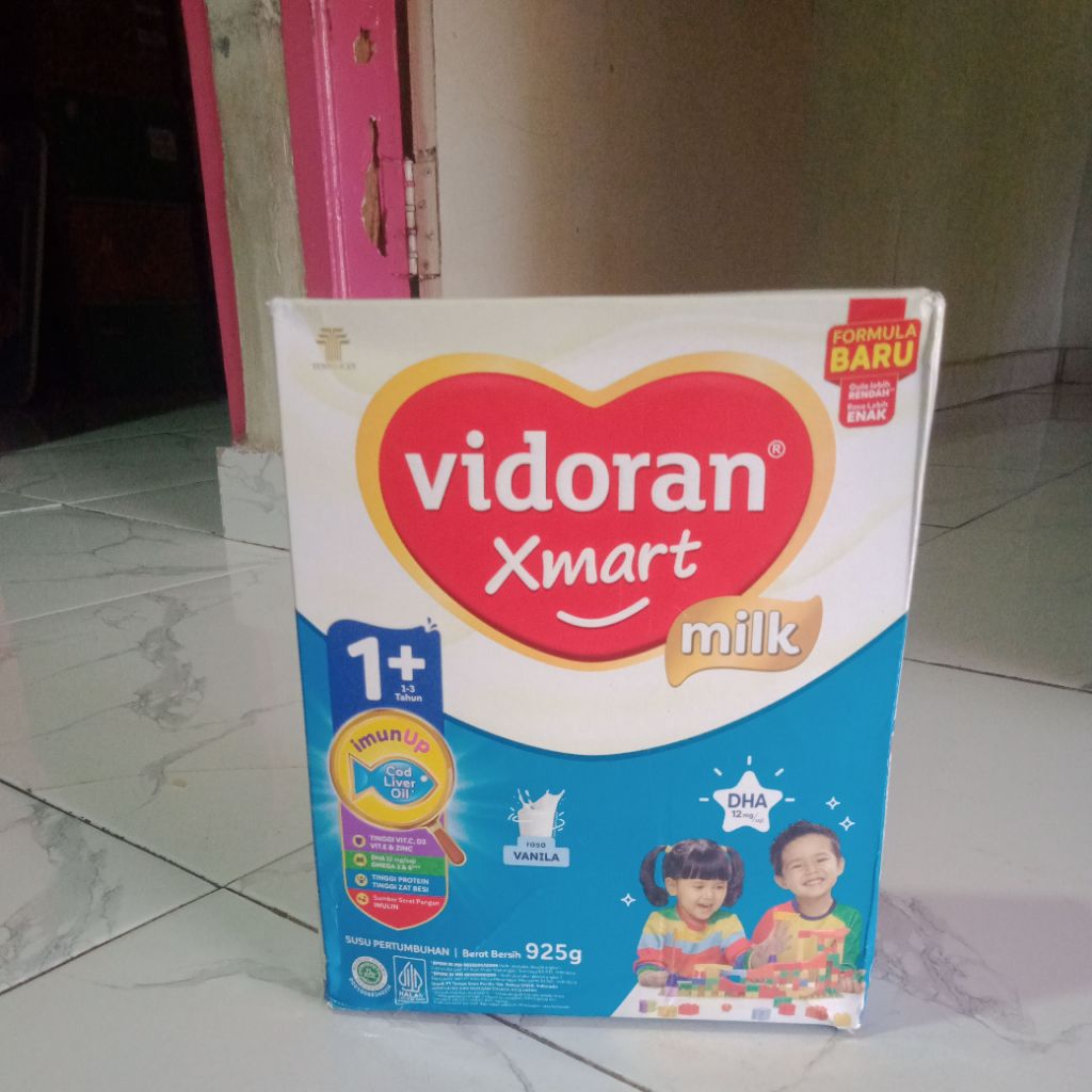 

susu vidorant 1+ vanila dan madu 925gr