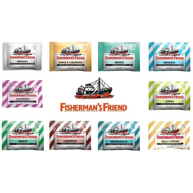 

Permen Fisherman's Friend Sugar Free 25 gram Penyegar Pelega Tengorokan All Variant
