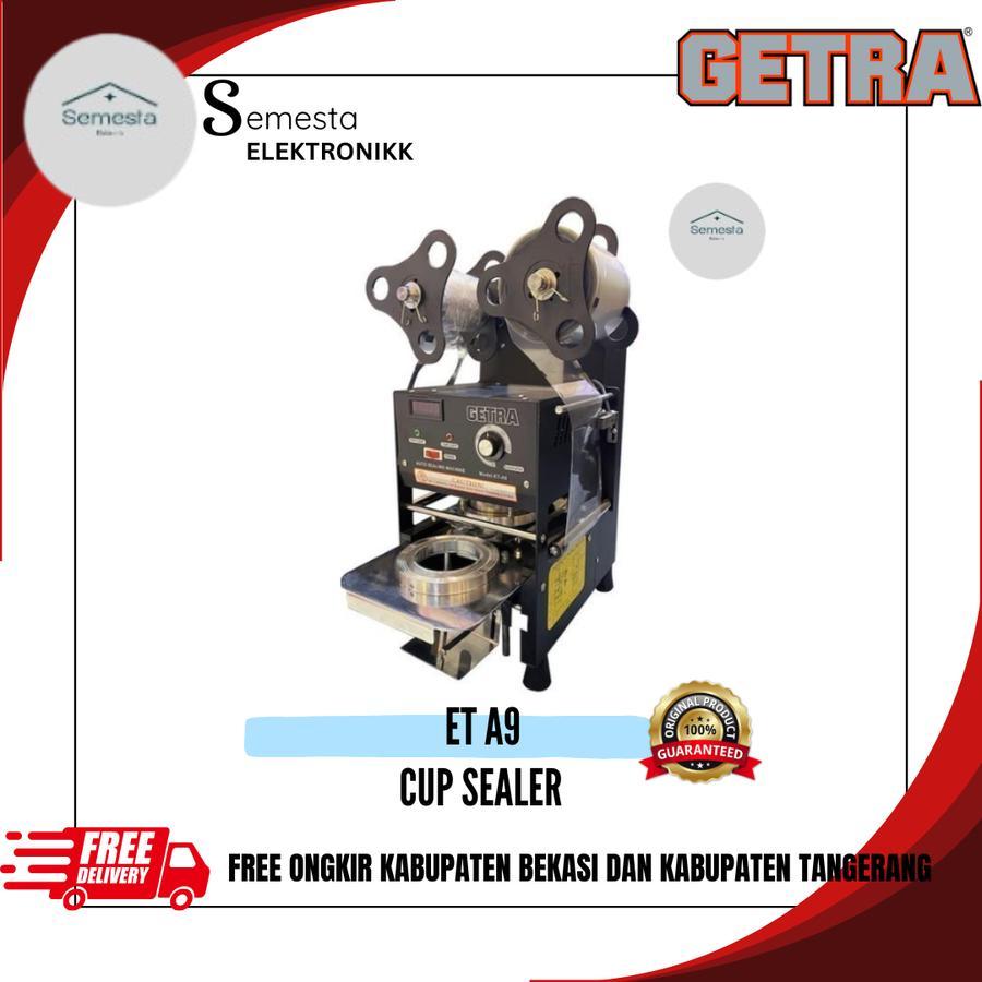 Mesin Segel Gelas Cup Sealer GETRA ET A9 Semi Otomatis
