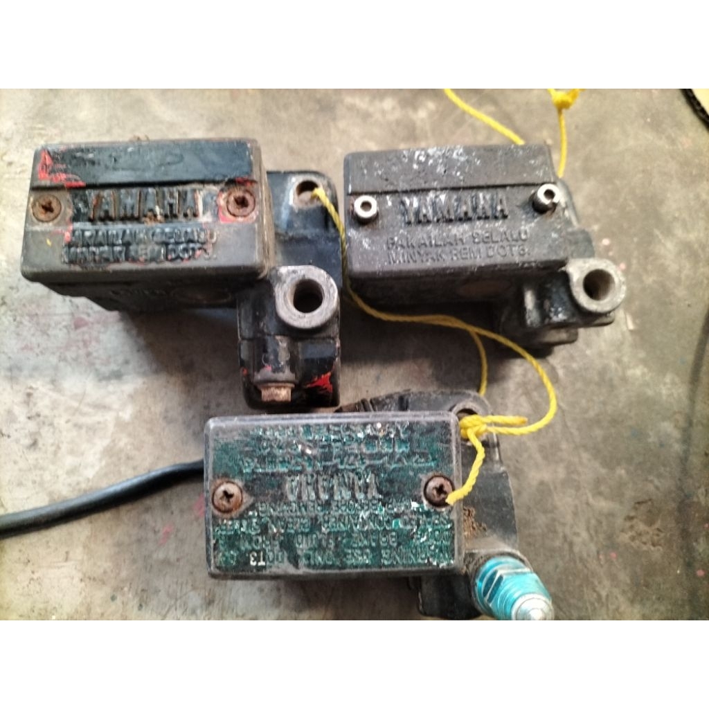 bahan master rem atas yamaha rx king yamaha timbul