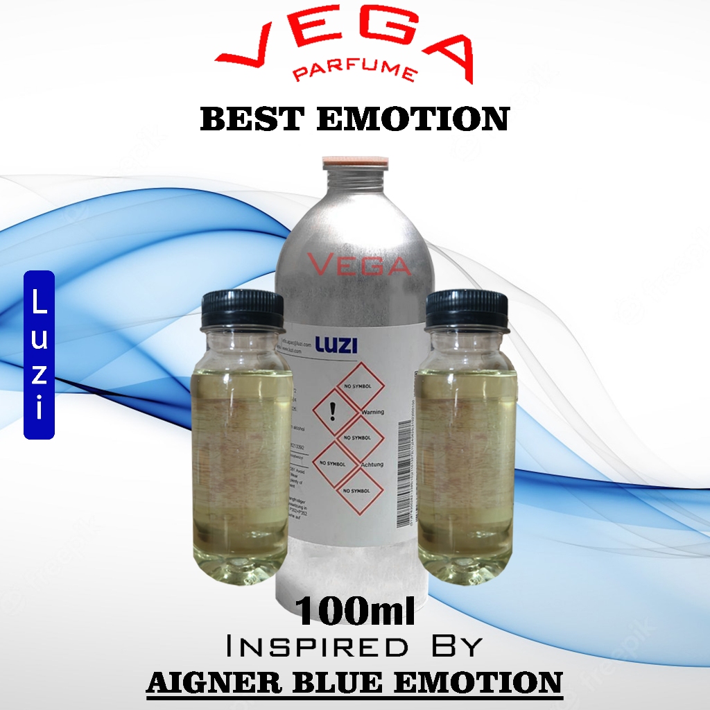 AIGNER BLUE EMOTION LUZI 100ML REPACK MURNI BIBIT ( BEST EMOTION )