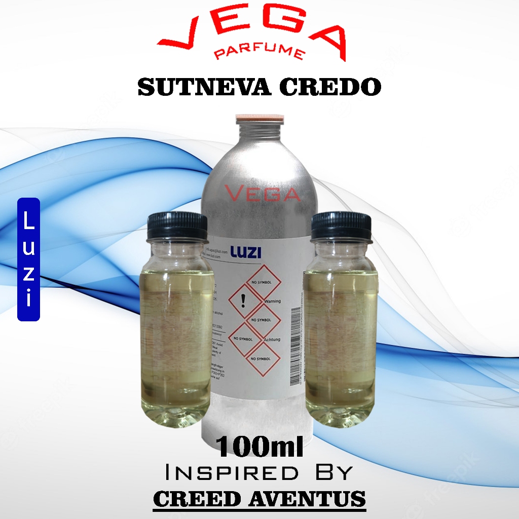 CREED AVENTUS LUZI 100ML REPACK MURNI BIBIT ( SUTNEVA CREDO )