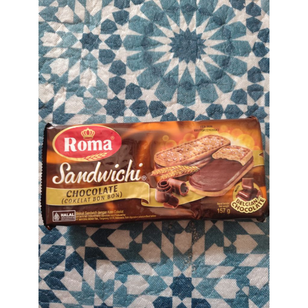 

Roma Sandwich Rasa Cokelat