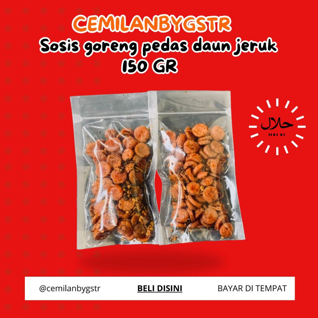 

Sosis goreng pedas daun jeruk