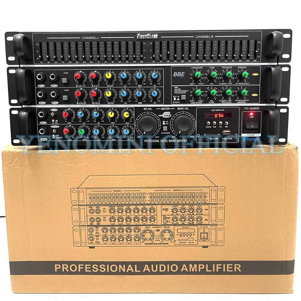 Power Amplifier FirstClass Fc A 4000 Original Profesional Audio Amplifier FirstClass Fca 4000 Fc a40