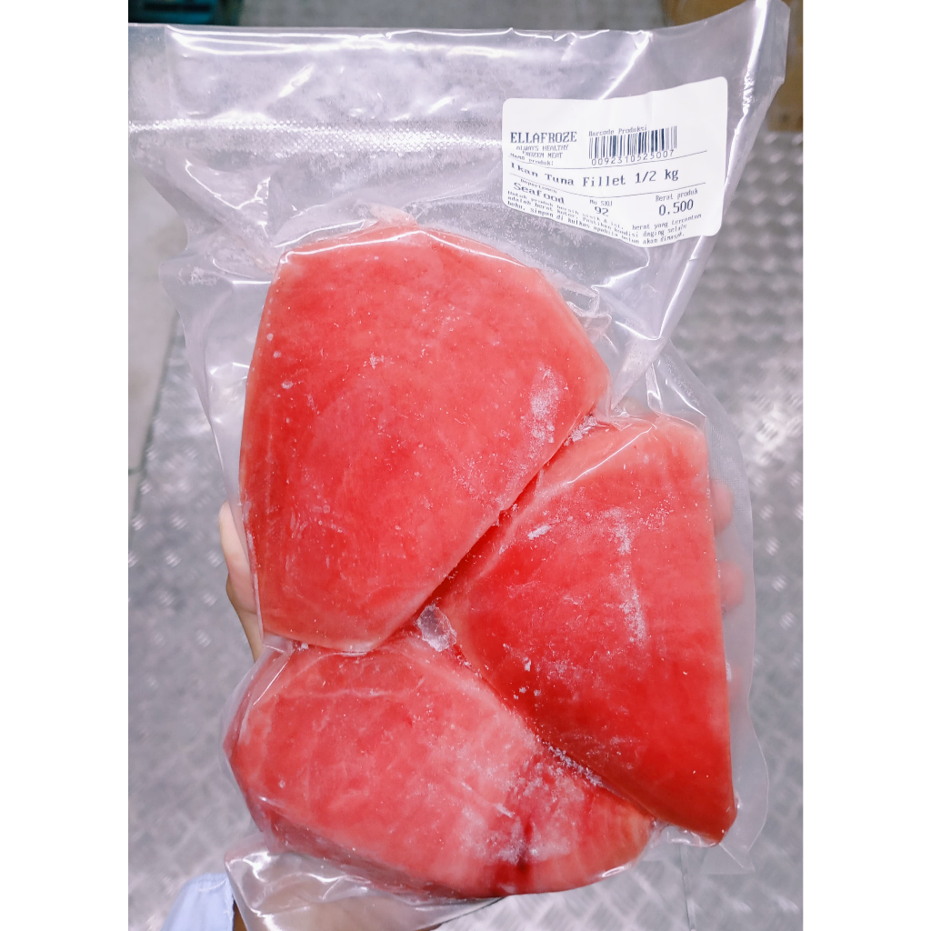 

Ikan Tuna Fillet 500 gr (Segitiga)