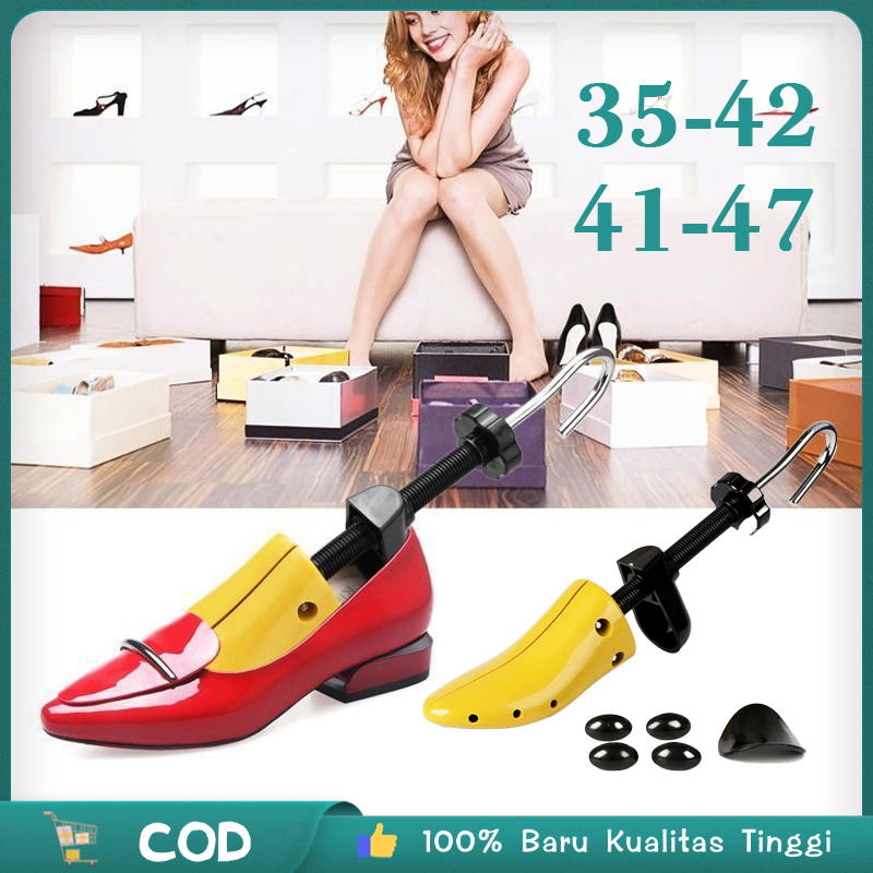 Alat Pembesar Expander Sepatu Penyangga Sepatu  Untuk Pria Wanita Shoes-size 35-41/40-47 Alat Pembes