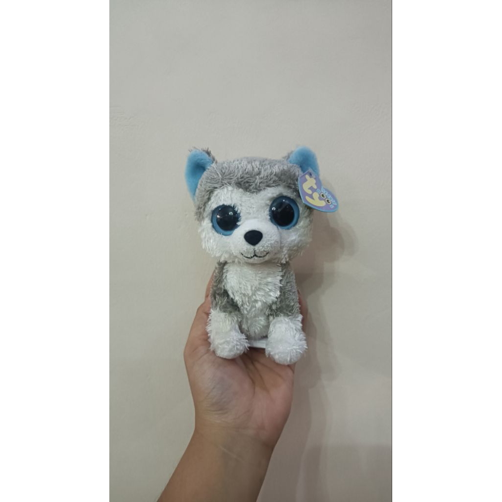 Boneka Bulir Anjing / Guguk / Doggy Husky Ori TY