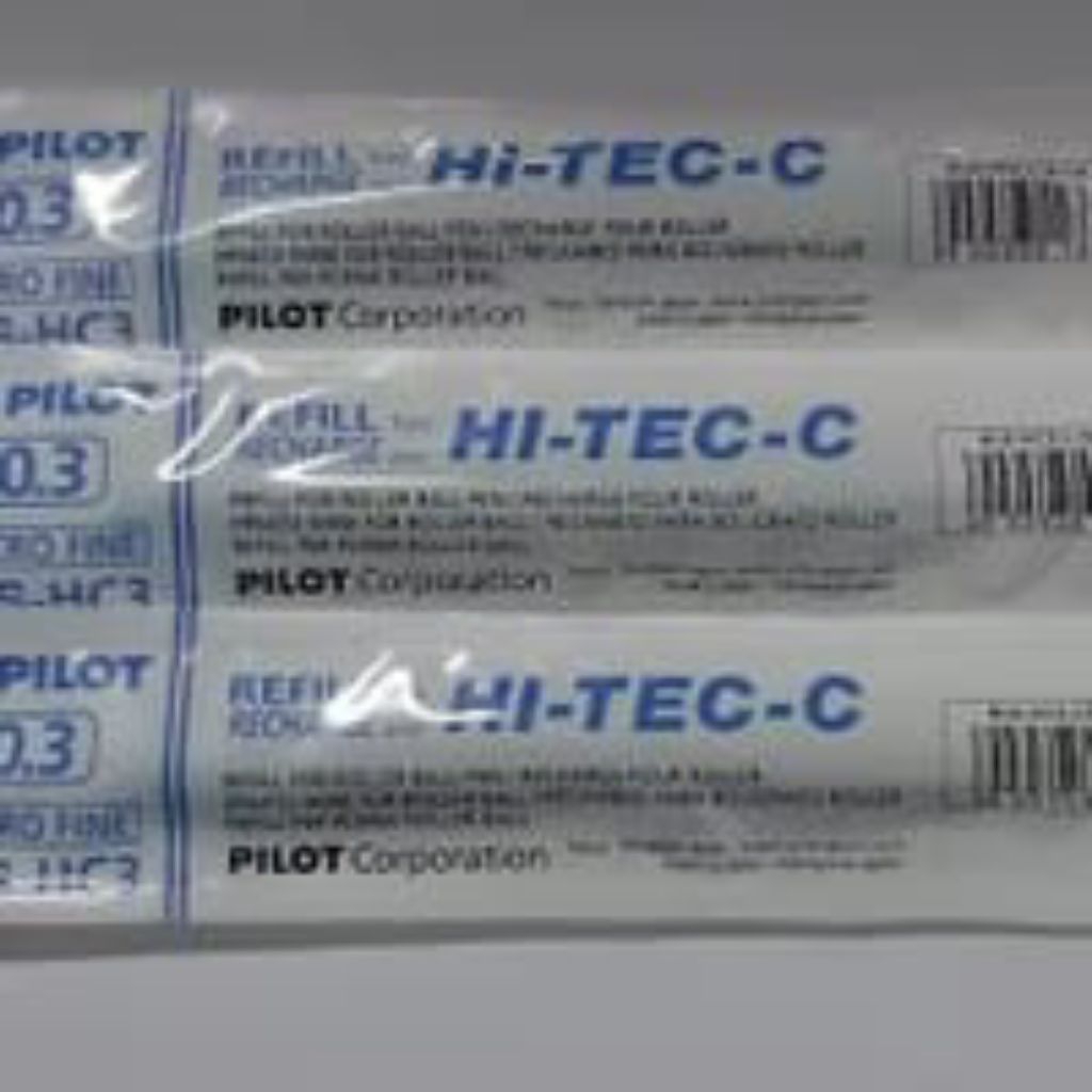 

( REFILL 1 PCS) Isi Pulpen Hitech PILOT 0.3 / Refill Pulpen Hi-Tec-C Pilot / Bolpoin Hitech Pilot
