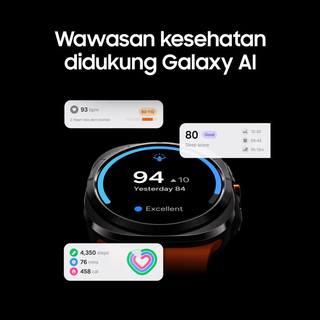 Vior 100%ORI Samsung Galaxy Watch Ultra 47mm Jam Tangan Smartwatch For Android iOS IP68 Waterproof