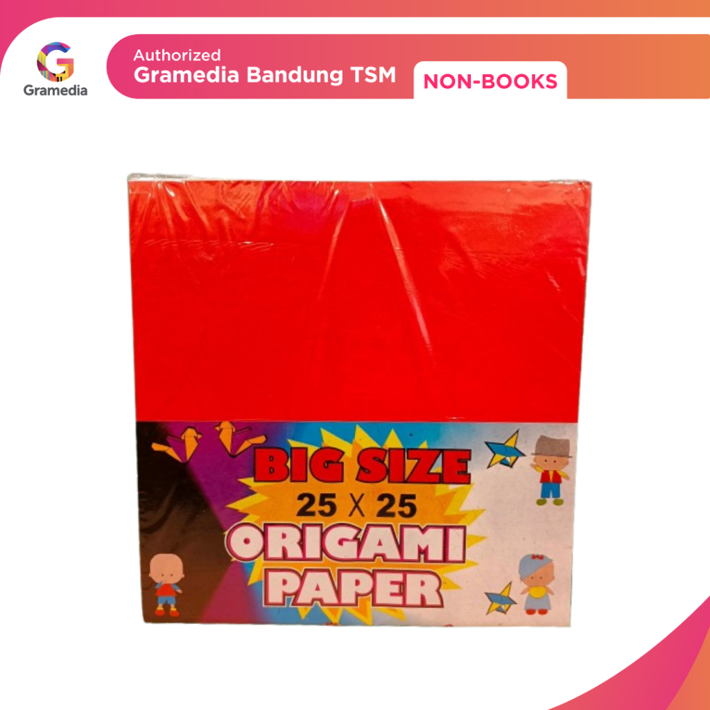 

Gramedia Bandung TSM -Origami Paper Asturo 25X25Cm 50 Sheets