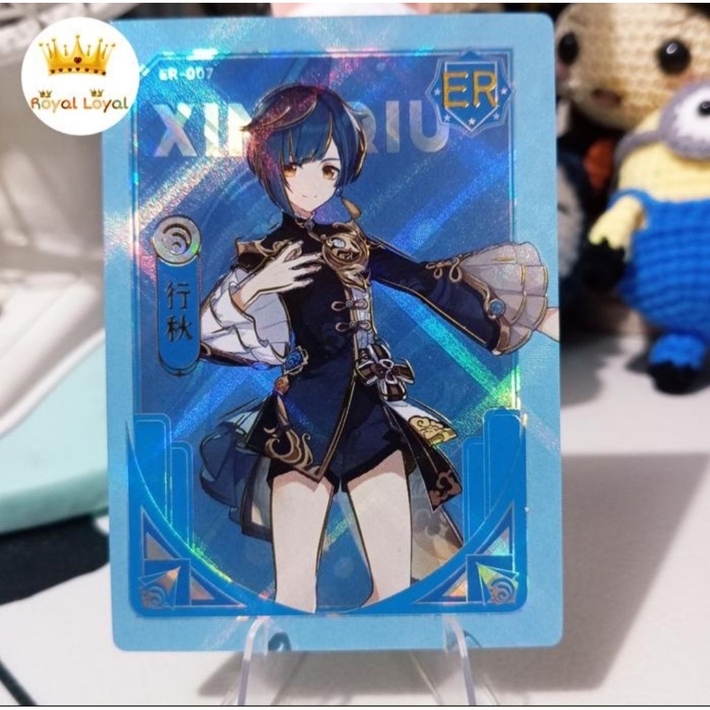 Xingqiu Kartu Collection CCG Genshin Impact ER Tebal Card - (ER-007)