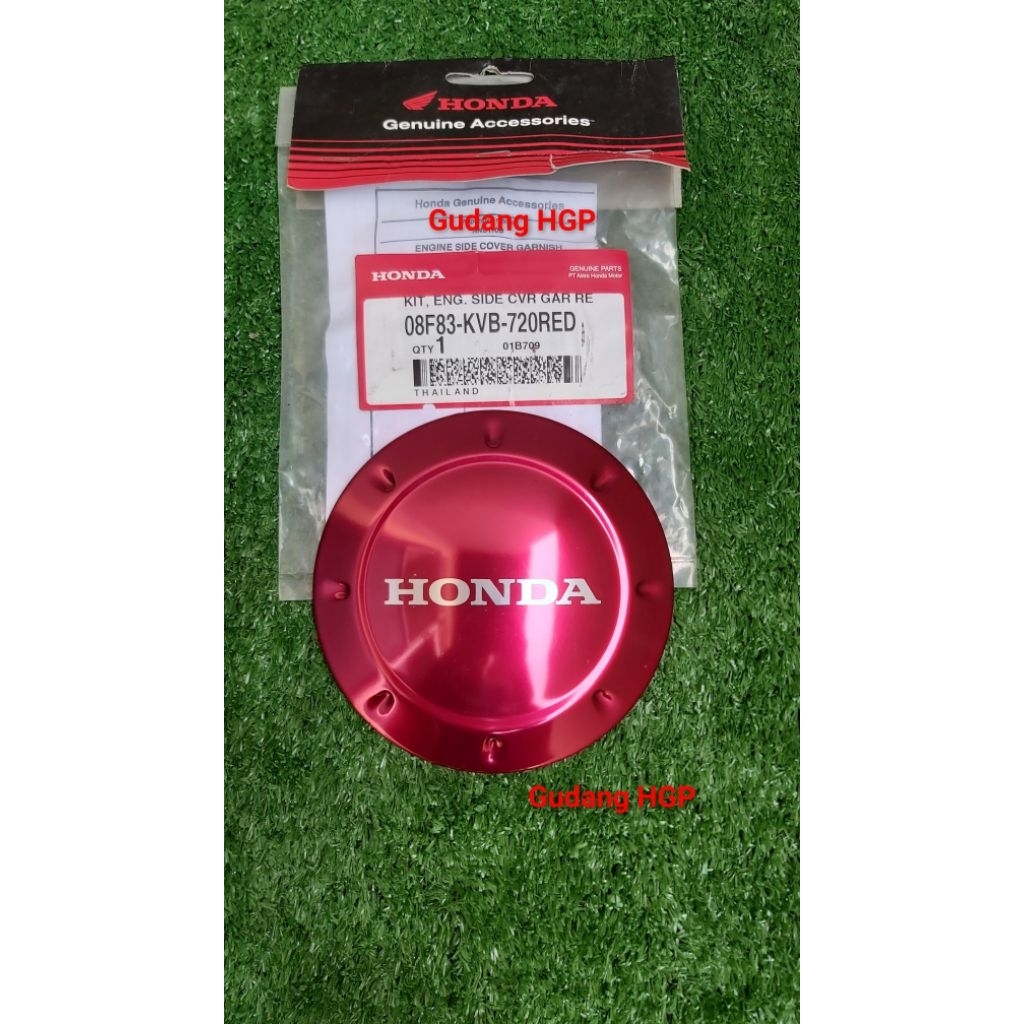 Kit Engine Side Cover Garnish Red Vario 110 CW Karbu 08F83-KVB-720Red Honda Genuine Accessories