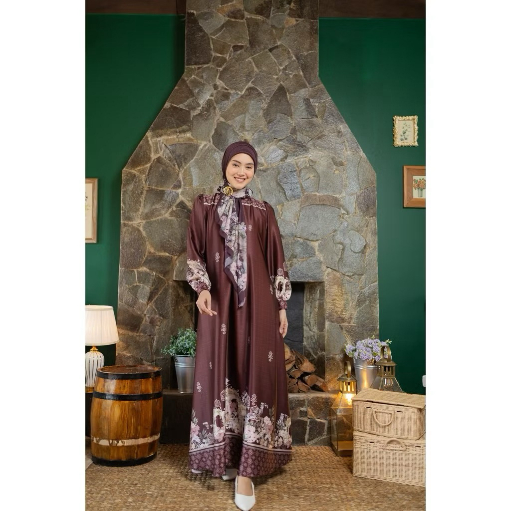 Lituhayu Dress | Gamis Dewasa Silk by At_Muflih